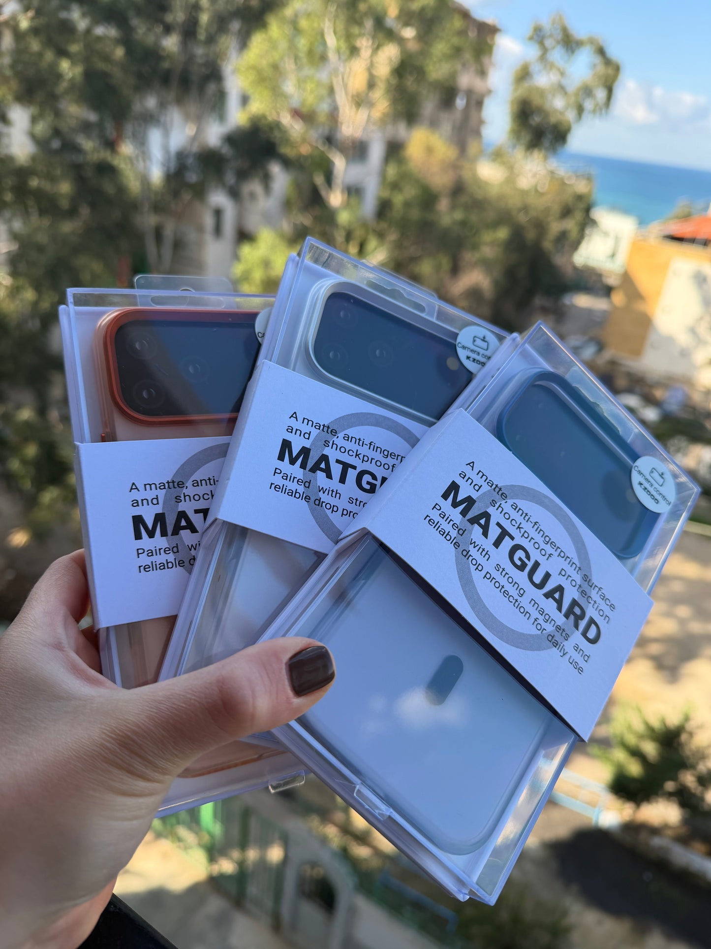 KZDOO iPhone 17 Pro & Pro Max matguard Case (MagSafe)