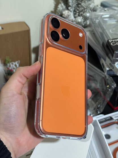 X-Level Space iPhone 17 Series Anti-Yellowing TPU Clear Case | Soft Edges | Camera Button Protection