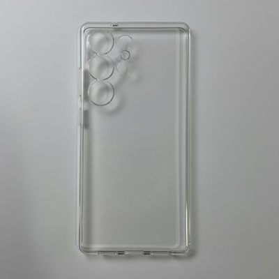 Samsung Galaxy S25 Ultra Clear Slim Plastic Case – Transparent Protective Cover