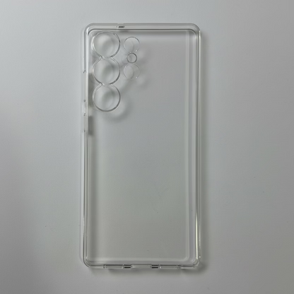Samsung Galaxy S25 Ultra Clear Slim Plastic Case – Transparent Protective Cover