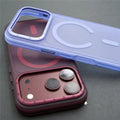 Frosted MagSafe Case with Raised Camera Frame – iPhone 17/18 Pro & Pro Max