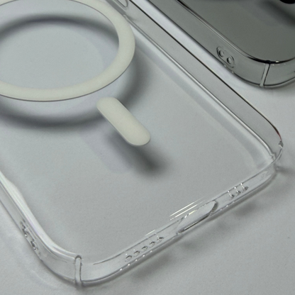Berlia iPhone 16E Magnetic Clear Cover – Slim MagSafe Compatible Case