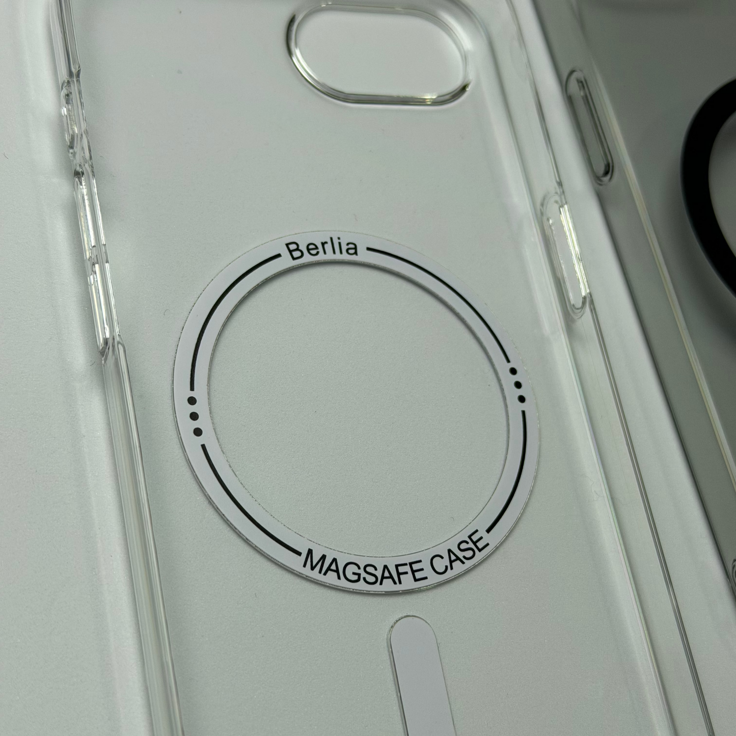 Berlia iPhone 16E Magnetic Clear Cover – Slim MagSafe Compatible Case