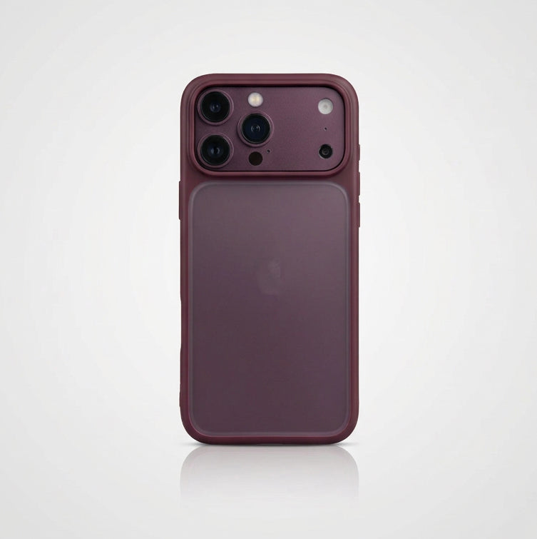X-Level Armor Skin Case iPhone 17/18 Pro Max – Burgundy