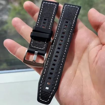 Silicone Watch Band 20 mm / 22 mm – Compatible with Samsung, Xiaomi & Huawei