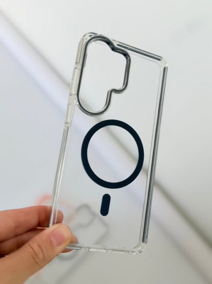 Shockproof S26 Ultra MagSafe Clear Case