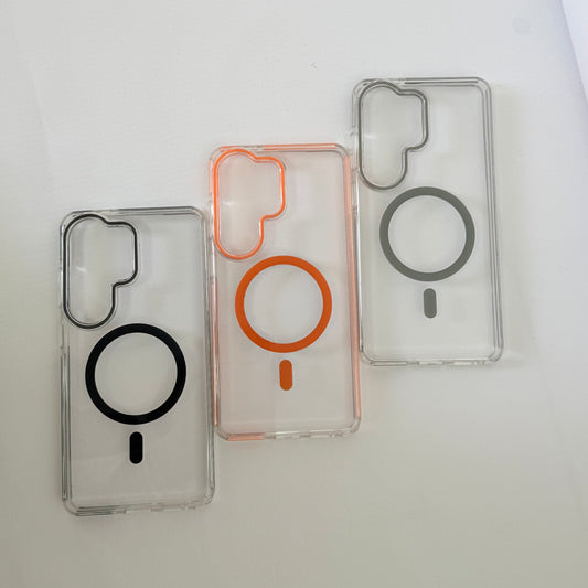 Shockproof S26 Ultra MagSafe Clear Case