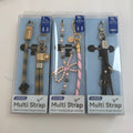 X-Level Multi Strap Phone Lanyard & Wrist Strap with Clip Attachment