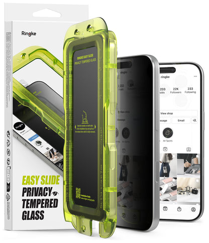 Ringke Easy Slide Privacy Screen Protector 2-Pack for iPhone 17 Pro
