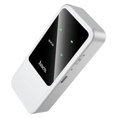 HOCO HI42 2.4G Mobile Portable 4G WiFi Router with Dual 2000mAh Battery