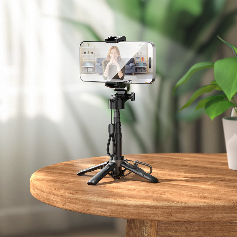 Hoco K27 Selfie Stick – Extendable Phone Tripod with Remote