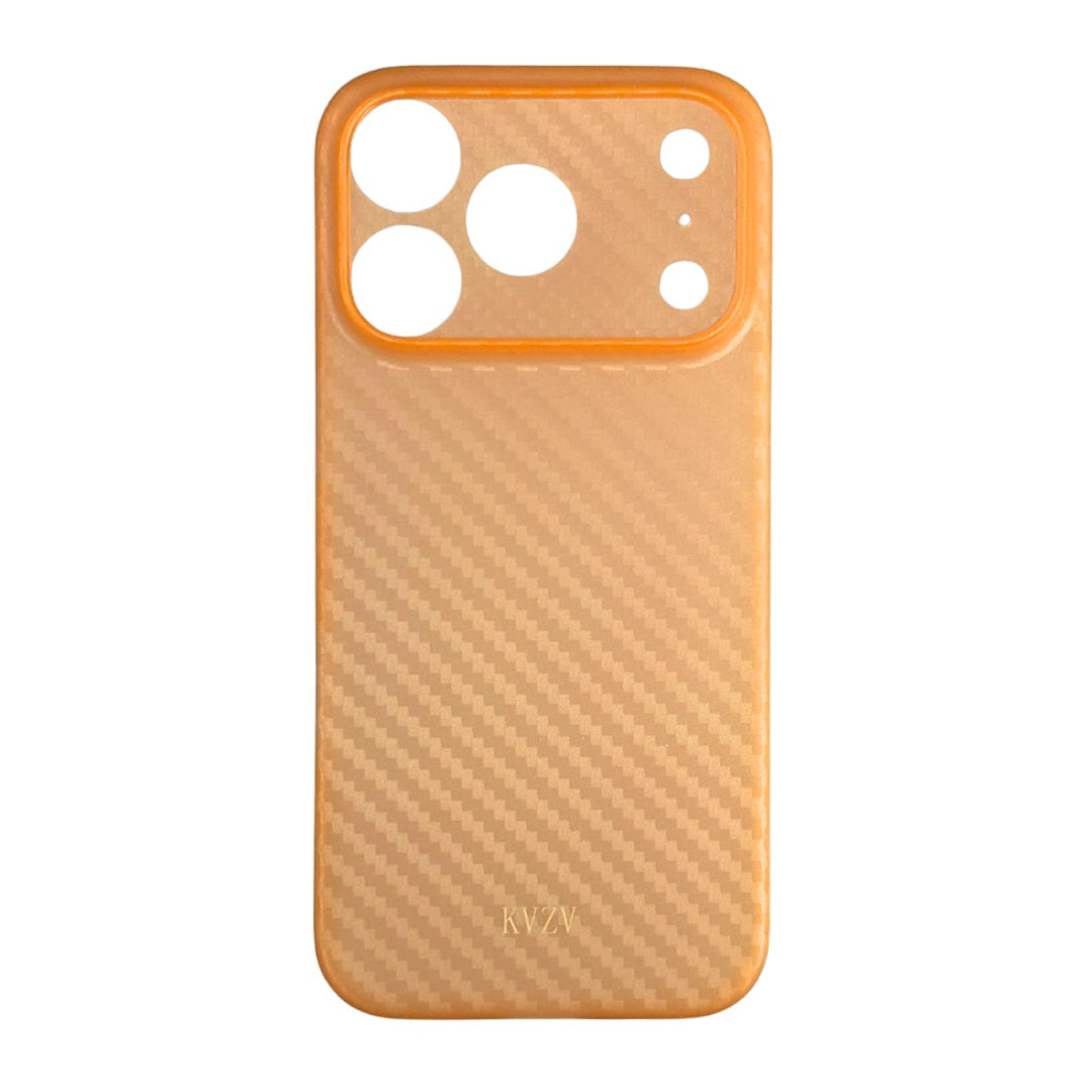 KVZV Carbon Edge Case for iPhone 17 Pro & Pro Max – 0.45mm Ultra-Thin
