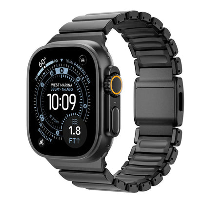 Stratos Stainless Steel Band for Apple Watch – Premium Metal Strap