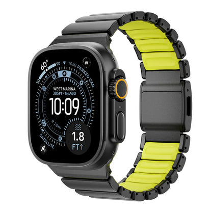 Stratos Stainless Steel Band for Apple Watch – Premium Metal Strap
