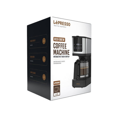 LePresso Rich Brew Coffee Machine Interactive Touch Display Original