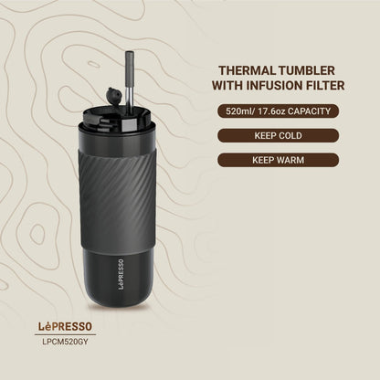 Lepresso Thermal Tumbler With Infusion Filter Original