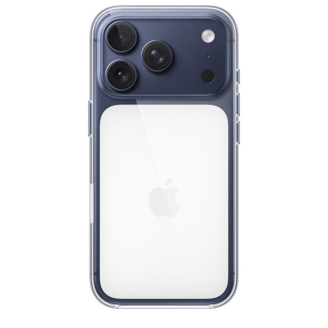 iPhone 17 MagSafe Clear Case – Original IC with White Back