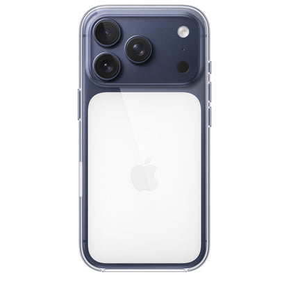 iPhone 17 MagSafe Clear Case – Original IC with White Back