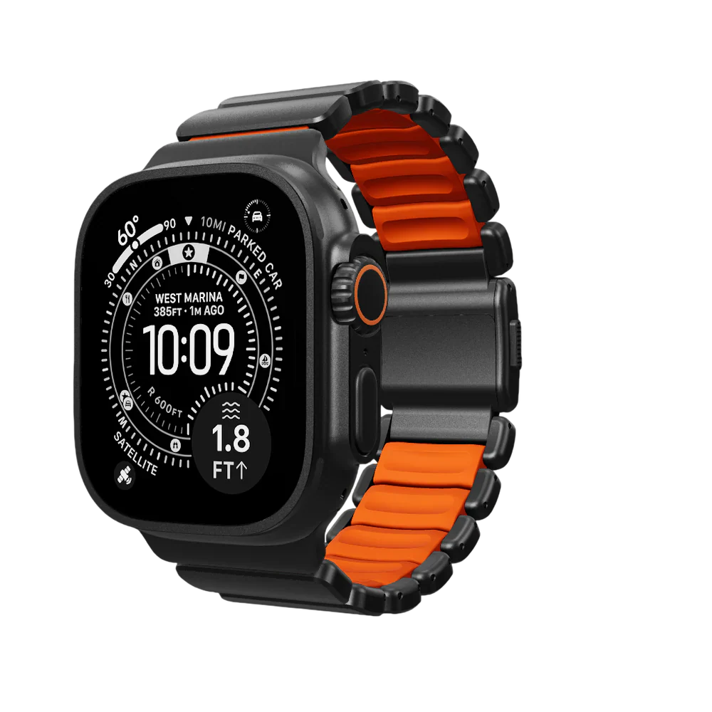 Stratos Stainless Steel Band for Apple Watch – Premium Metal Strap