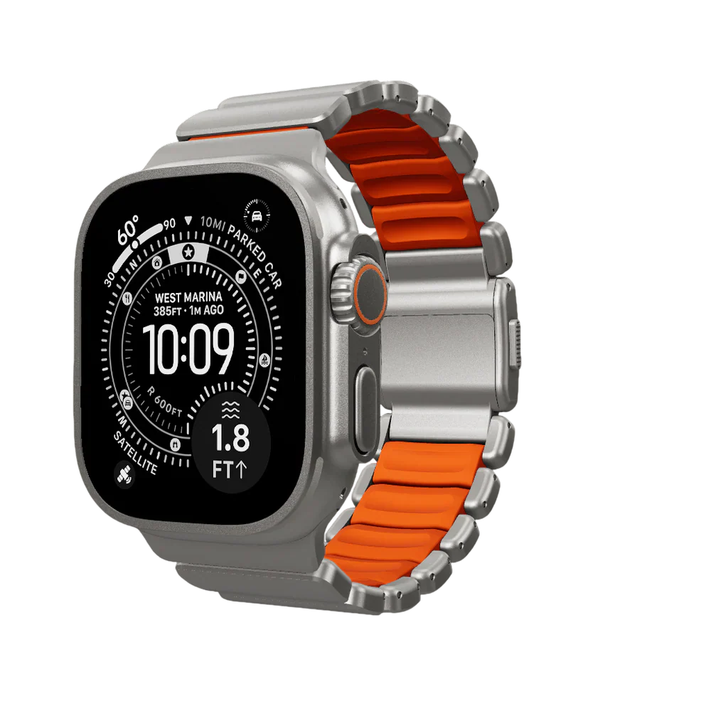 Stratos Stainless Steel Band for Apple Watch – Premium Metal Strap