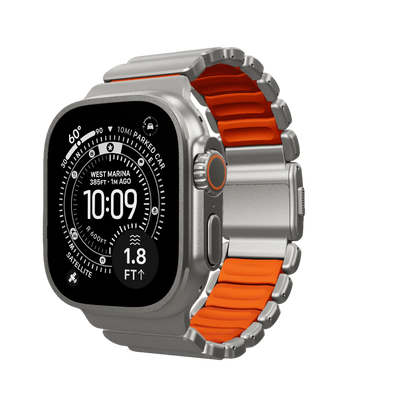 Stratos Stainless Steel Band for Apple Watch – Premium Metal Strap