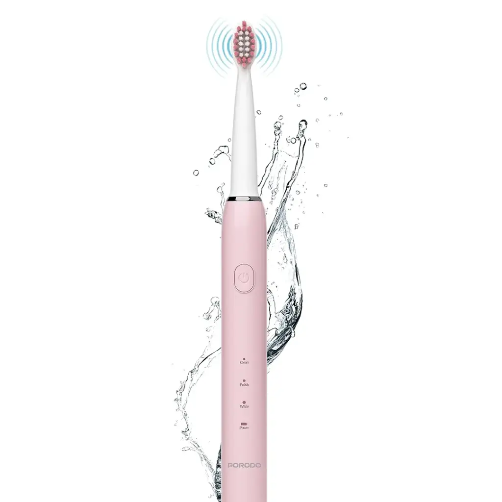 Porodo W-Sonic rechargeable toothbrush with IPX7 waterproof rating
