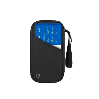 Smart Passport Holder Porodo Milano – RFID Blocking Travel Wallet