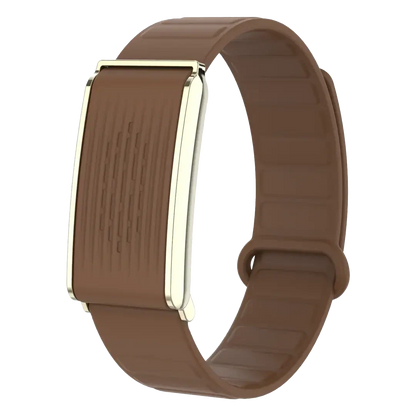 Porodo TrackFit X smart bracelet fitness tracker - Brown Front 