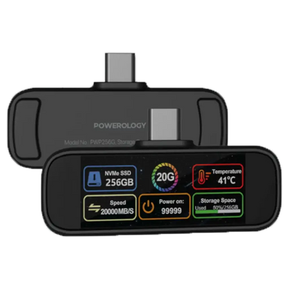 Powerology VaultX Mini Portable SSD – 256 GB | 512 GB | 1 TB