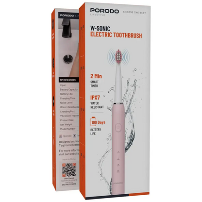 Porodo Lifestyle electric toothbrush for professional oral care