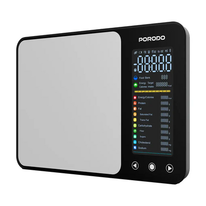 Porodo Kalio kitchen scale with app nutritional calculator