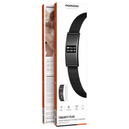 Porodo TrackFit Plus Fitness Tracker Box
