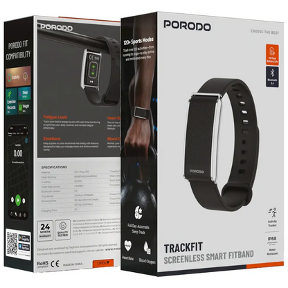 Porodo TrackFit Smart Fitness Silicone Band