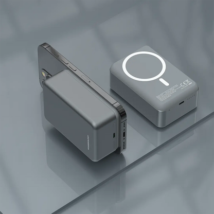 Powerology 30000mAh MagSafe Aluminum Power Bank - Black