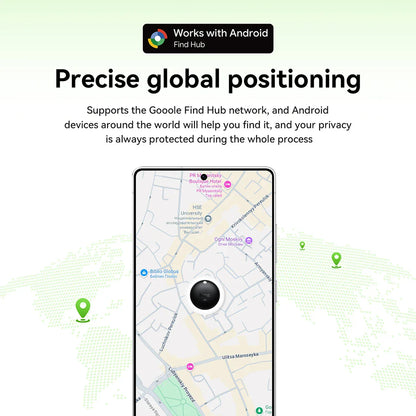 HOCO E93A smart tracker location view on Android phone