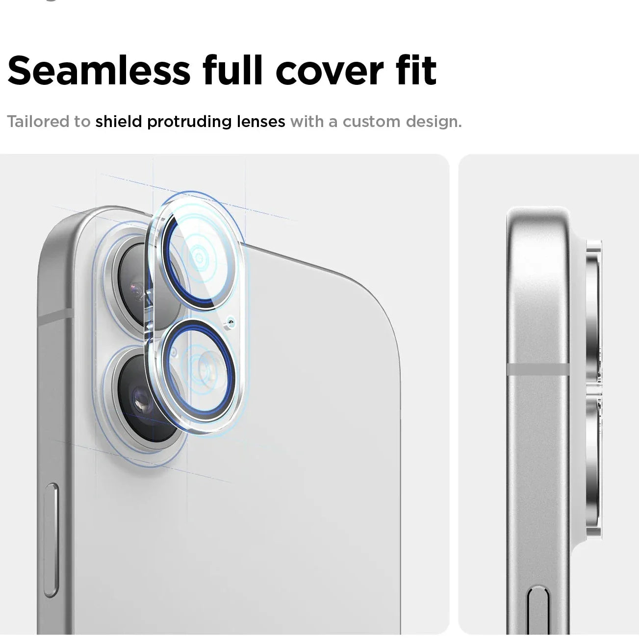 iPhone 17 Full Camera Protector – Transparent Crystal Clear Lens Cover