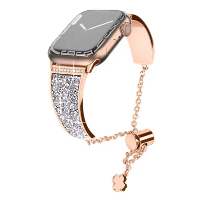 Women’s Diamond Metal Bracelet Strap for Apple Watch