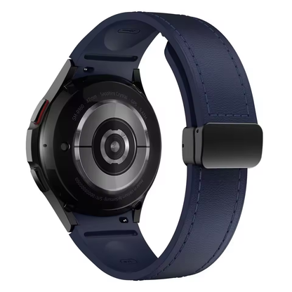 Premium Leather Magnetic Band | Samsung Galaxy & Huawei Compatible