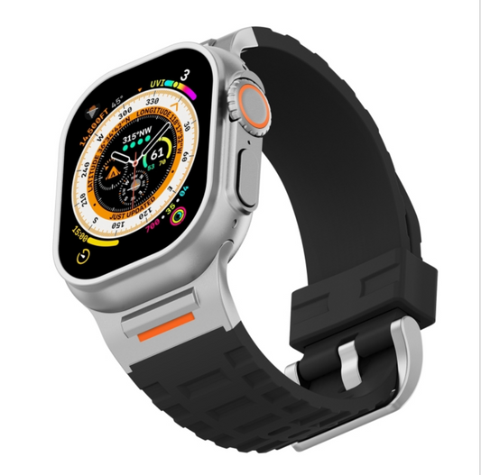 Apple Watch Silicone Sport Band | Rugged Ridged Design