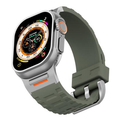Apple Watch Silicone Sport Band | Rugged Ridged Design