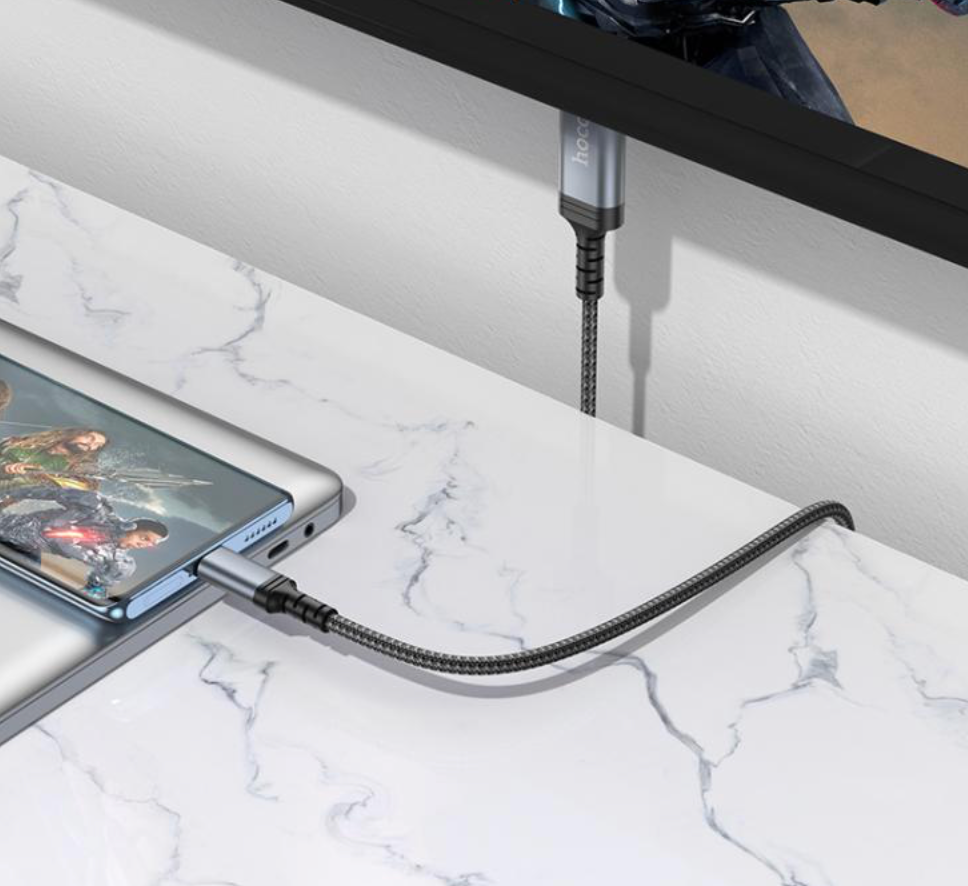 Hoco UA43 USB-C / Type-C to HDTV HD Adapter – 4K Display Converter