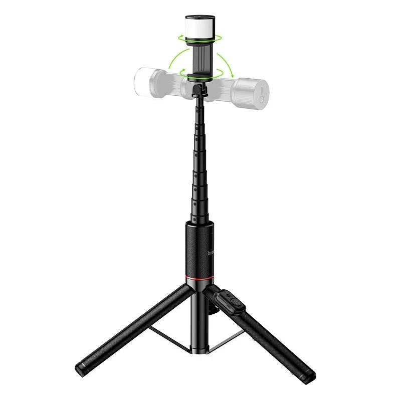 HOCO K34 all-in-one selfie tripod with LED fill light
