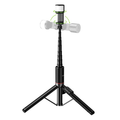 HOCO K34 all-in-one selfie tripod with LED fill light
