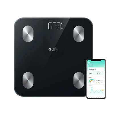 eufy Smart Scale A1 - Bluetooth Body Composition Scale, Black