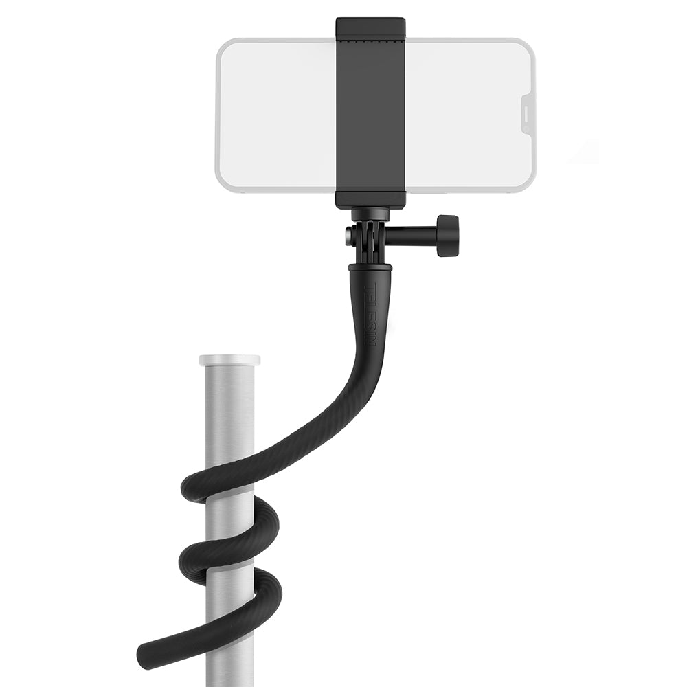 TELESIN flexible mount wrapped on railing