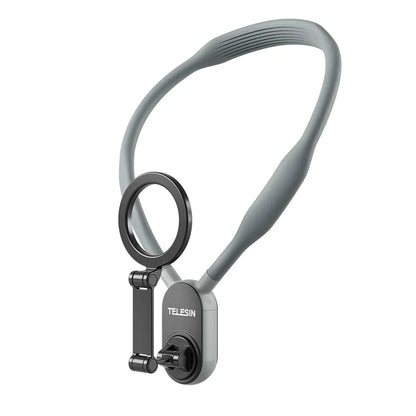 TELESIN Smartphone Magnetic Neck Holder – Hands-Free Adjustable Mount for Content Creation & Video Calls