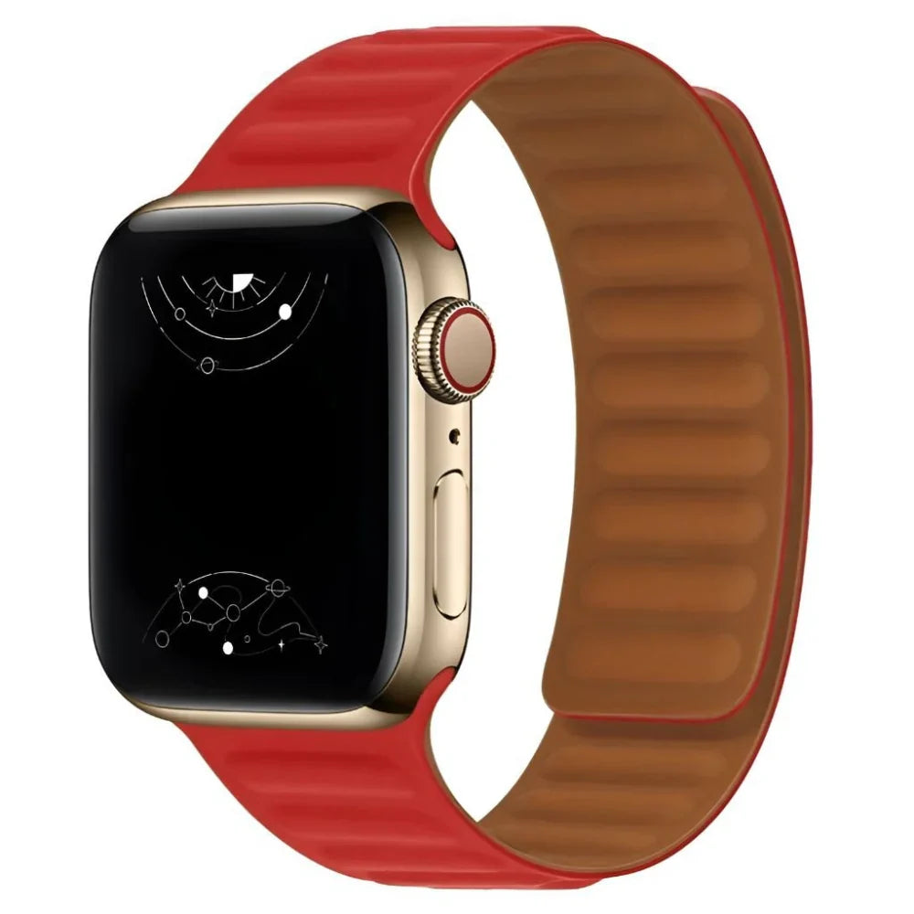 Apple Watch Silicone Magnetic Link Band