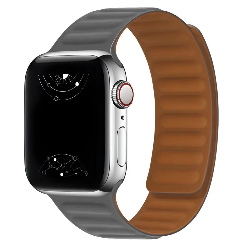 Apple Watch Silicone Magnetic Link Band