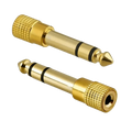 Gold-Plated 3.5mm Female to 6.5mm Male Audio Adapter