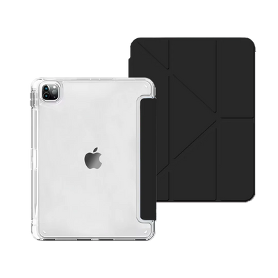 Smart Tri-Fold iPad Case with Clear Back for iPad 10.9 / 11 (A16)